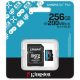 Kingston 256GB Canvas Go! Plus Gen4 Class10 UHS-I U3 V30 A2 microSDXC memóriakártya