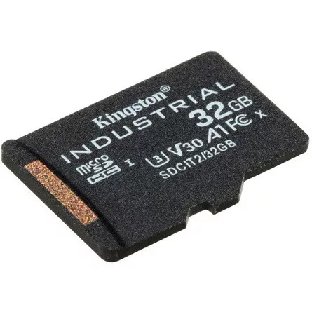Kingston 32GB Industrial UHS-1 Class10 U3 V30 A1 vízálló microSDHC memóriakártya Single Pack