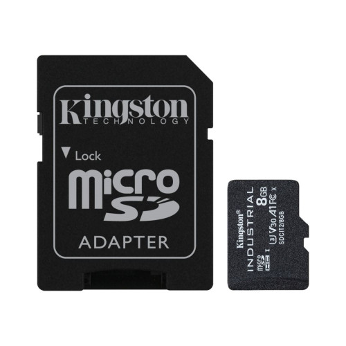 Kingston 8GB SD micro Industrial (SDHC Class 10 A1) (SDCIT2/8GB) memória kártya