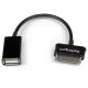 StarTech Samsung 30pin -> USB-A 2.0 M/F adatkábel 0.15m fekete