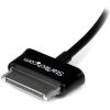 StarTech Samsung 30pin -> USB-A 2.0 M/F adatkábel 0.15m fekete