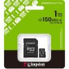 Kingston 1TB Canvas Select Plus Gen3 Class 10 UHS-1 A1 microSDXC memóriakártya