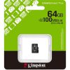 Kingston 64GB Canvas Select Plus Gen3 Class 10 UHS-1 A1 microSDXC memóriakártya Single Pack