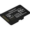 Kingston 64GB Canvas Select Plus Gen3 Class 10 UHS-1 A1 microSDXC memóriakártya