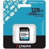 Kingston 128GB Canvas Go! Plus Gen4 UHS1 U3 V30 SDXC memóriakártya