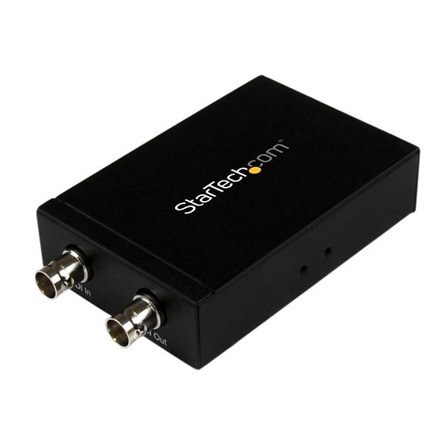 StarTech 2db SDI -> HDMI M/F konverter 230m fekete