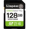 Kingston 128GB Canvas Select Plus UHS-1 Class10 U1 V10 SDXC memóriakártya