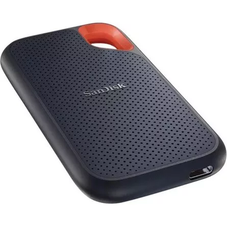 Sandisk Extreme Portable 4TB USB-A/C 3.2 Gen2 vízálló ütésálló külső SSD fekete-narancssárga