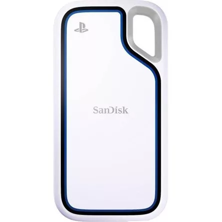 Sandisk Extreme Portable for PlayStation 5 2TB USB-C 3.2 Gen2 2,5" SSD fehér