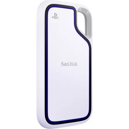 Sandisk Extreme Portable for PlayStation 5 2TB USB-C 3.2 Gen2 2,5" SSD fehér