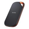Sandisk Extreme PRO 2TB USB4 vízálló ütésálló külső SSD fekete-narancssárga