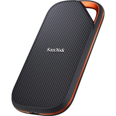 Sandisk Extreme PRO 4TB USB4 vízálló ütésálló külső SSD fekete-narancssárga
