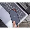 Sandisk Extreme PRO 4TB USB4 vízálló ütésálló külső SSD fekete-narancssárga