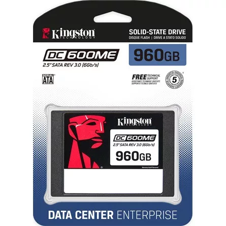 Kingston Data Center SSD DC600ME 960GB (Mixed-Use) TCG Opal 2.5" Enterprise SATA