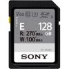 Sony 128GB SF-E UHS-II Class10 U3 V60 vízálló ütésálló SDXC memóriakártya BOX fekete