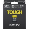 Sony 512GB SF-M Tough UHS-II Class10 U3 V60 vízálló ütésálló SDXC memóriakártya BOX fekete