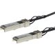 StarTech SFP+ -> SFP+ M/M adatkábel Direct Attach (DAC) 0.5m fekete 10G