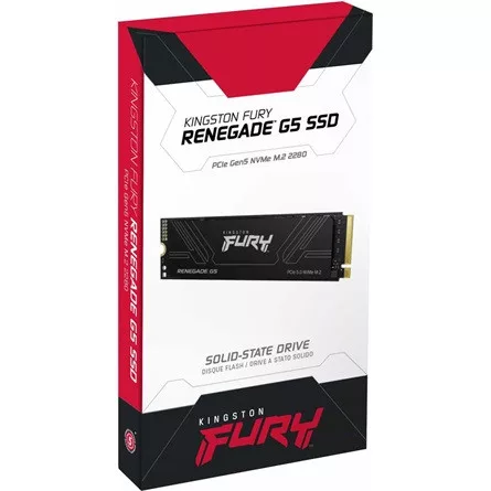 Kingston Fury Renegade 4TB PCIe x4 (5.0) M.2 2280 SSD fekete