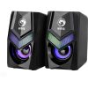 MARVO SPK MARVO Havoc 10 vezetékes hangszóró - fekete - RGB viágítás