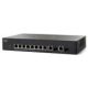 Cisco SG300-10PP 10-port Gigabit PoE+ Managed Switch