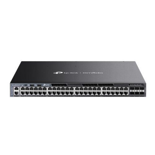 TP-LINK SG6654XHP Omada 48-P Gigabit Stackable L3 Managed PoE+ Switch 6 10G slot