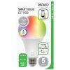 Deltaco SH-LE27RGB 810lm RGB E27 gömb LED Wi-Fi smart home fényforrás