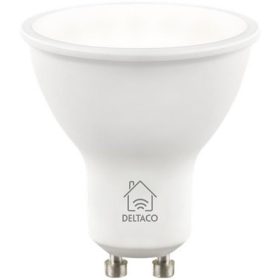   Deltaco SH-LGU10CCTC 326lm hideg-fehér GU10 spotlight LED Wi-Fi smart home fényforrás