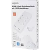 Logilink Wi-Fi Smart Socket aljzat, 6 utas, (CEE 7/3), 4x USB, Tuya kompatibilis