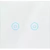 LogiLink Wi-Fi intelligens kettős fali kapcsoló, Tuya kompatibilis