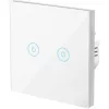 LogiLink Wi-Fi intelligens kettős fali kapcsoló, Tuya kompatibilis
