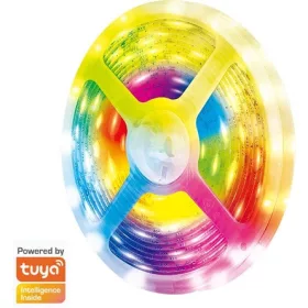   LogiLink Wi-Fi intelligens RGB-LED szalag, öntapadós, Tuya kompatibilis, 5 m
