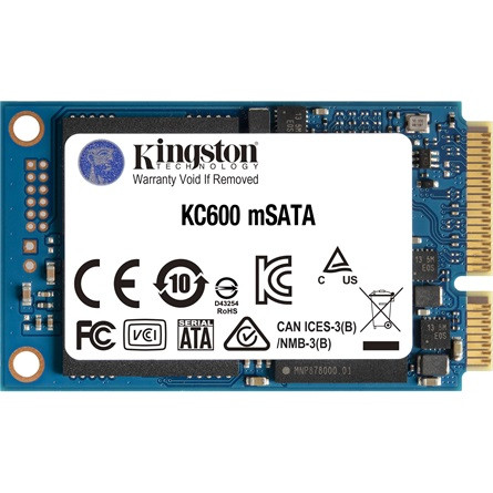 Kingston SSD 1024G SSD KC600 SATA3 mSATA