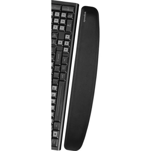 SPEEDLINK SL-620801-BK SATEEN Ergonomic Wrist Rest, black, ergonómikus csuklótámasz, fekete