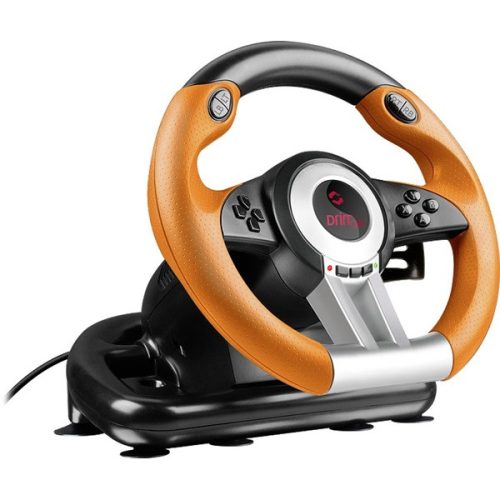 SPEEDLINK SL-6695-BKOR-01 DRIFT O.Z. Racing Wheel PC kormány, fekete-narancssárga
