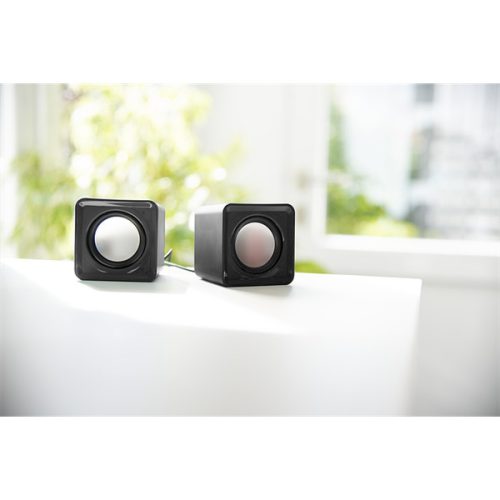 SPEEDLINK SL-810004-BK TWOXO Stereo Speakers, black, Sztereó hangszórók, fekete