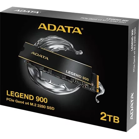 ADATA SSD 2TB - LEGEND 900 (3D TLC, M.2 PCIe Gen 4x4, r:7000 MB/s, w:5400 MB/s, PS5 Ready)