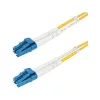 StarTech LC Duplex -> LC Duplex M/M adatkábel 40m sárga OS2 Single Mode, 9/125µm, 100G