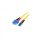 StarTech 2db LC -> 2db SC  M/M adatkábel 7m Single-Mode Duplex 9/125 sárga