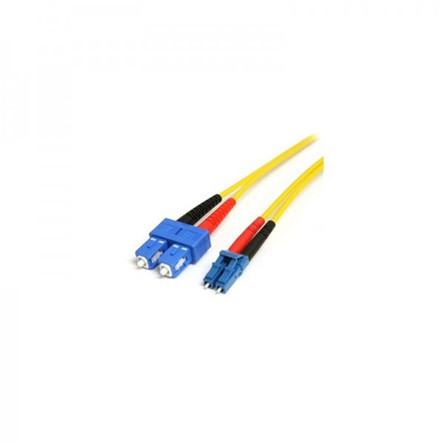 StarTech 2db LC -> 2db SC  M/M adatkábel 7m Single-Mode Duplex 9/125 sárga