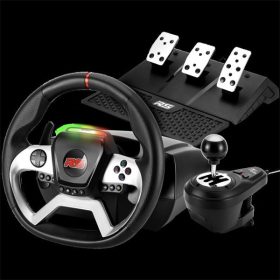   Spirit of Gamer Kormány - RACE WHEEL FORCE 1080RS (kormány+pedálok+váltó, PC/PS4/Xbox X/S/One kompatibilis, fekete)