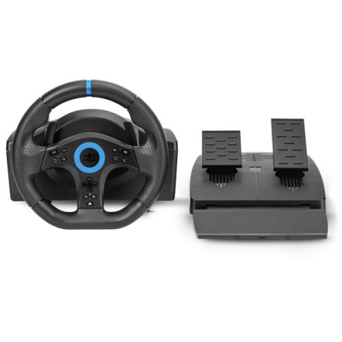 Spirit of Gamer Kormány - RACE WHEEL PRO 5 (kormány+pedálok, PC / PS4/5 / XBOX X/S/One kompatibilis, fekete)