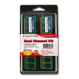 SILICON POWER PC Memory Device SILICON POWER (DDR2 SDRAM,2x512MB,800MHz(PC2-6400),{CL5},Non-ECC,64 x 8,DIMM 240-pin,Unbuffered), Retail