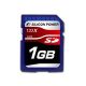 SILICON POWER Memória - Flash kártyák SILICON POWER NAND Flash Secure Digital 1024MB x 1 133x, 1pcs