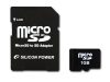 SILICON POWER Micro SD Card 1GB with SD Adapter
