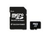 SILICON POWER Micro SD Card 1GB with Two Adapters