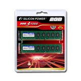 SILICON POWER DDR3 Non-ECC (2GB (2x1GB kit),1066MHz) CL7