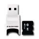 SILICON POWER Memória - Flash kártyák SILICON POWER Stylish USB Reader + M2 Card NAND Flash Memory Stick Micro M2 2GB, 1pcs