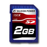 SILICON POWER Memória - Flash kártyák SILICON POWER NAND Flash Secure Digital 2048MB x 1 150x, 1pcs