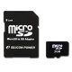 SILICON POWER Micro SD Card 2GB with SD Adapter