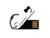 SILICON POWER 2GB USB 2.0 Touch 820 White